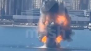 ​Aerial and Naval Drones Strike Hits Novorossiysk, russia's Black Sea Naval Hub