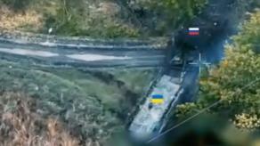Ukraine's 225th Regiment Spends Nine Hours Evacuating Drone-Damaged T-72 Tank (Video)
