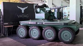 ​VATAG AI-Controlled Multifunctional Heavy Ground Robotic Platform Introduced in Ukraine