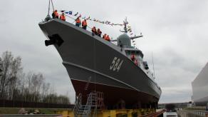 ​russia Is Preparing to Launch Two Ships for Black Sea Fleet, One of Them Is Kalibr Missile Carrier