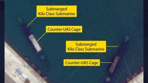UK Defence Intelligence: Satellite Images Show russia Protecting KILO Submarines from Ukrainian Drones
