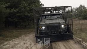 Azov Brigade Tests Varta-2 Armored Vehicle in Combat, Vehicle Successfully Withstands FPV Drone Attack