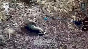 ​How russian Invaders Attempt to Counter Ukrainian Kamikaze Drones in Kharkiv Region: Rifles, Legs and Bare Hands 