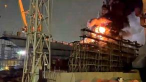 Satellite Imagery Suggests russian Boykiy Corvette Was Effectively Destroyed After Ukrainian Drone Attack in Kronstadt