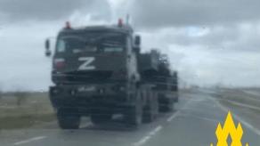 ​russian Occupiers Move Military Equipment From Crimea to Zaporizhzhia Region