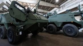 ​Latvian Armor Rolls In: Ukraine Gets the Patria Vehicles for Assault Units