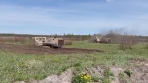 Remote-Controlled GCS-200 Robots Accelerate Mine Clearance in the East of Ukraine (Video)