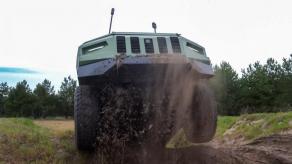 One Ton Per Mission: Rare Footage Shows Ukraine's Protector UGV Surviving FPV Drone Strike and Delivering Its Cargo