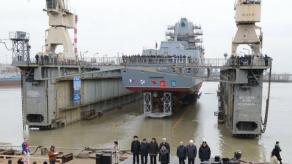 ​Laid Down in 2013, russian Admiral Isakov Frigate Still Cannot Reach the Water