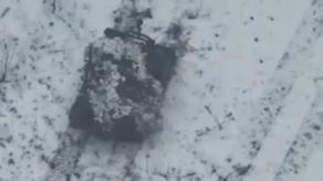 ​Ukrainian Forces Destroy russian Ground Drone Carrying 120-mm Mortar (Video)