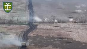 ​Ukrainian BMP-2 Vehicle and Drones Annihilate russian Assault Detachment (Video)