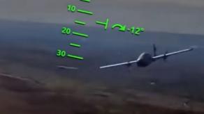 ​Ukrainian Vampire Heavy Bomber Rams russian Fixed-Wing Drone Out of the Sky (Video)