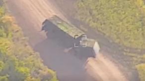 Ukrainian Reconnaissance Drone Detects russian Irbis Counter-Battery Radar (Video)