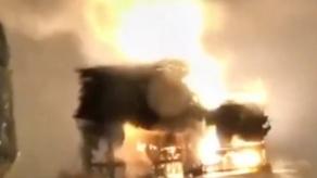 Ukrainian Forces Hit russian Radar and Positions on the Sivash Platform in the Black Sea (Video)