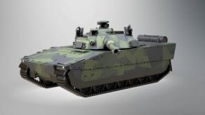 CV90120 Nears MBT Power With New Low-Recoil Gun Programmable Rounds, Light Tank Game Changes
