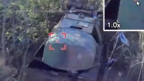 Ukrainian Drones Strike russian Buk-M1 Launcher on Zaporizhzhia Axis (Video)