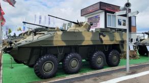 ​russian BTR-22, Unveiled in 2023, Makes First Appearance Near Poland