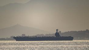 Nuclear-Powered USS Gerald R. Ford Aircraft Carrier Enters Mediterranean, Launching