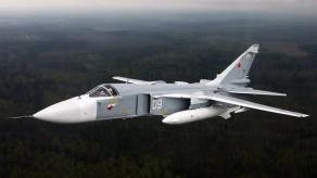 Ukraine Destroys Su-24M and Four Pieces of Airfield Equipment at Saky in Occupied Crimea (Video)