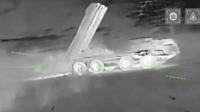 ​Ukrainian Forces Destroy russian Tornado-S MLRS as It Fires (Video)