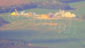 ​Ukrainian Su-27 Aircraft Destroys russian Air Defense System with the AGM-88 HARM (Video)