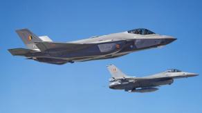 Three New F-35s Arrive in Belgium, Bringing Belgian F-16s One Step Closer to Ukraine
