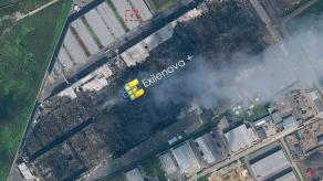 ​Satellite Imagery Shows Destruction of russia's Largest Wildberries Hub Near Moscow