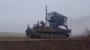 Ukrainian Troops Showcase Improvised MLRS Based on MT-LB, Likely Using RBU Launch Tubes