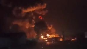 ​Ukrainian Forces Hit Two russian Oil Depots During Night Attack