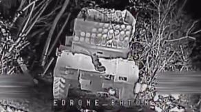 ​Ukraine's Black Raven Drones Destroy russian Grad System Loaded With Ammunition and Several Exotic Targets (Video)