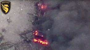 Ukrainian FPV Drones Destroy russian R-330 Zhitel EW System While Repelling an Assault in the Donetsk Region (Video)