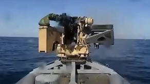 First-Ever Naval Drone Battle: Ukrainian Sargan Destroys russian Unmanned Vessel (Video)