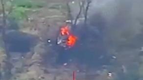 ​Ukrainian Drone Unit Destroys russian Akatsiya Artillery System Hidden in Forest (Video)
