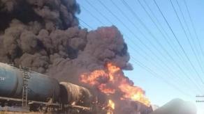 Ukrainian Forces Strike russian Military Railway Convoys in Zaporizhzhia