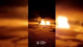 ​Su-30 Fighter Jet Destroyed, Three Locomotives Damaged in russia Due to Ukrainian Scouts' Operation (Video)