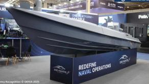 How Large a Naval Drone Must Be to Carry Four AIM-9 Missiles and a 12.7mm Machine Gun