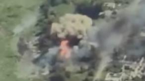 Ukrainian Artillery Destroys russian MLRS, Gun, Communications Antenna, and Shelter Near Pokrovsk (Video)
