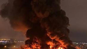 Ukraine Strikes Deep: russian Atlas Oil Depot Engulfed in Flames
