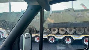 ​Italy's VCC-1 Armored Carriers Spotted En Route to Ukraine