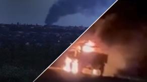 ​Ukraine Strikes russian Belets Oil Depot, Crimean Ammo Warehouse, and Command Nodes
