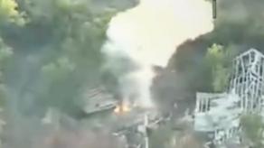 ​russian 2S1 Gvozdika Howitzer Destroyed after Ukrainian Drone Spots Firing Position (Video)
