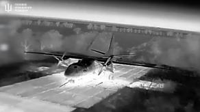 Warriors of Ukraine's Defense Intelligence Raiding in Crimea Hit 2 Russian An-26 transport Aircraft, 2 Radars (Video)