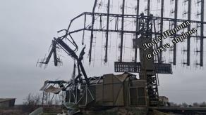 ​Ukrainian UAVs Destroy $100 Million russian Nebo-SVU Radar in Kherson Region (Photos)