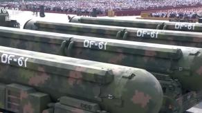 China Showcases DF-61 Intercontinental Ballistic Missile, Military Might at Parade in Beijing