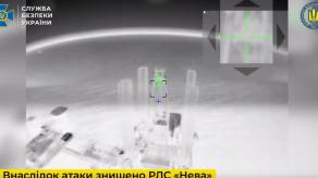 Ukraine Destroys russian Neva Radar System on Seized Black Sea Platform (Boyko Towers) in Drone Strike (Video)