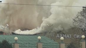 Deep Strike in Grozny: Drone Attack Damages russia's National Guard Akhmat-North Military Facility