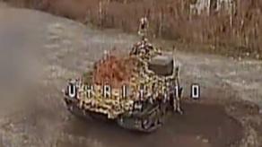 ​Ukrainian Drone Hunts Down russian Robotic Ammo Carrier (Video)