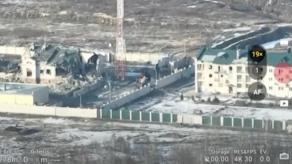 ​A Quick Strike by the FPV Drone Operators Halted russia’s Fortification Plans by Taking Out Crucial Machinery (Video)