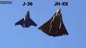 ​China Raises Two New-Type Aircraft J-36 and JH-XX For a Flight (Video)