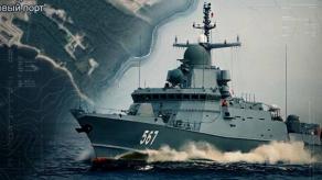 Ukraine's Defense Forces Hit russian Karakurt-Class Missile Ship Carrying Kalibr Missiles